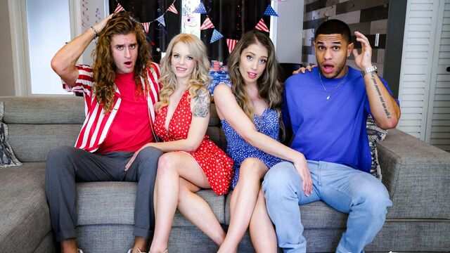 Парни как увидели пилотки девушек с большими жопами так секса захотели